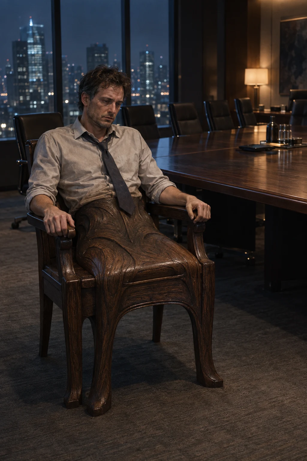 You’re part of the furniture.